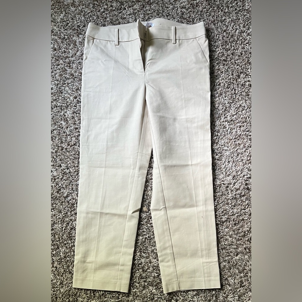 LOFT Riviera Slim Khaki Pants